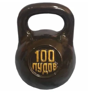 DELTA Копилка гипсовая 260мм Гиря черная