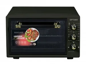 OPTIMA Духовка электрическая OF-36BLR черный