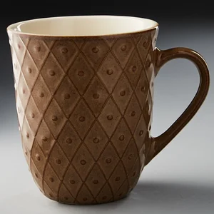 ROSARIO Кружка для чая 380мл Ф13-025L Радуга цвет: бежевый