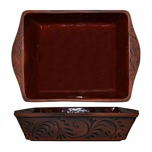 DELTA Противень для запекания 3 л, 34×24×7 см ВБ-24588 глазурь