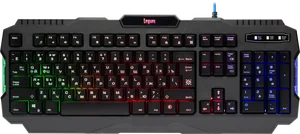 Defender Проводная игровая клавиатура Legion GK-010DL RU,RGB подсветка,19 Anti-Ghost