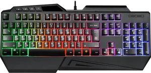 Defender Проводная игровая клавиатура GK-310L RU,RGB подсветка,19 Anti-Ghost
