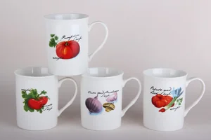 КОРАЛЛ Кружка 400мл Овощи GJ464