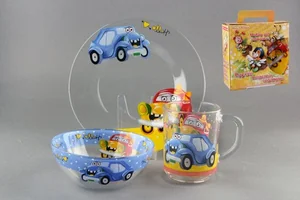 КОРАЛЛ Набор для завтрака 1/3 Машины 30327/м