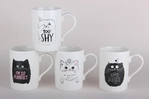 КОРАЛЛ Кружка 350мл Кошки GJ322