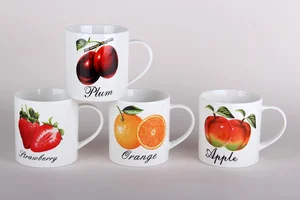 КОРАЛЛ Кружка 310мл Фрукты-ягоды GJ057 микс