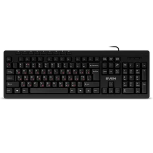 SVEN Проводная мультимедийная клавиатура KB-C3010