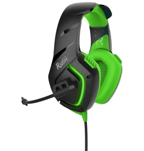 Smartbuy Игровая гарнитура RUSH SKYTHE черно-зеленая SBHG-8600