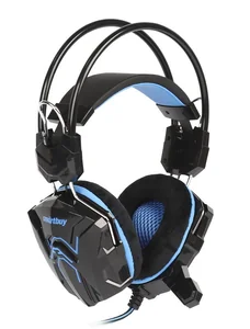 Smartbuy Игровая стереогарнитура SNAKE синяя SBHG-1000