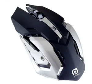 PERFEO Проводная мышь «SHOOTER», оптическая, 6 кнопок, USB, чёрная, GAME DESIGN, подсветка 6 цветов PF-1709-GM