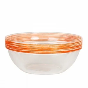 LUMINARC Салатник 23см Brush Mania Orange P1640