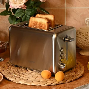 MARTA Тостер 1000W MT-1719 Серый жемчуг
