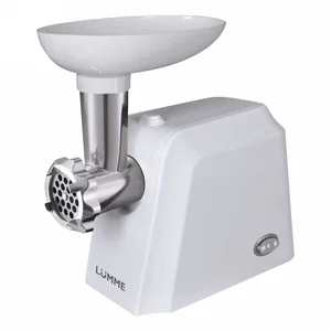 LUMME Мясорубка 2000W LU-2106 Белый жемчуг