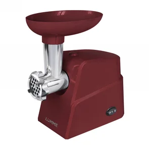 LUMME Мясорубка 2000W LU-2107 бордовый гранат