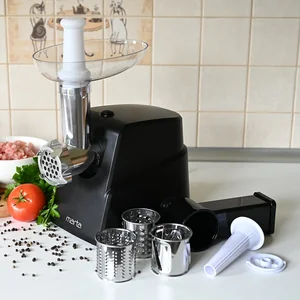 MARTA Мясорубка 2200W MT-2020 Черный жемчуг