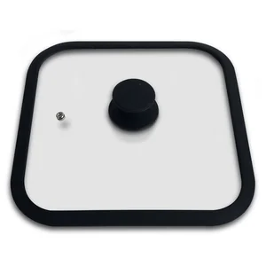 MALLONY Квадратная крышка 28х28 см QUADRATO для сковороды гриль 003667