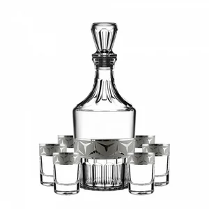 ГУСЬ ХРУСТАЛЬНЫЙ Набор для водки 7пр. Драйв SE346-1160/837/S