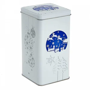 DELTA Банка жестяная Новогодняя синяя 1,2 л П87*87h165v120-01755