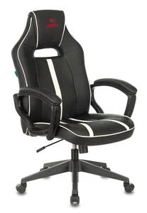 Бюрократ Кресло игровое VIKING Zombie A3 черный/белый