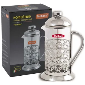 MALLONY Кофейник пресс Olimpia T046-350ML 350 мл для кофе 950100