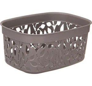 М-ПЛАСТИКА Коробка ФЛОРА 3л М 2361 ФРАНЦУЗСКИЙ СЕРЫЙ