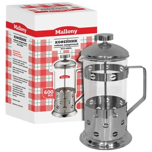 MALLONY Кофе-пресс Caffè B535-600ML 600 мл 950146