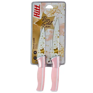 HITT Набор ножей универсальных Rose Gold H-RG100