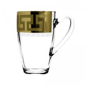 ГУСЬ ХРУСТАЛЬНЫЙ Кружка Аква Греческий узор GE03-5393