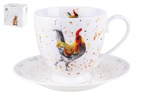 КОРАЛЛ Пара чайная 440мл Rooster YQ2045