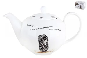 КОРАЛЛ Чайник 1200мл Ежик в тумане NB209T