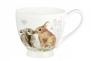 КОРАЛЛ Кружка 500мл.Зайчата SX-DJ03