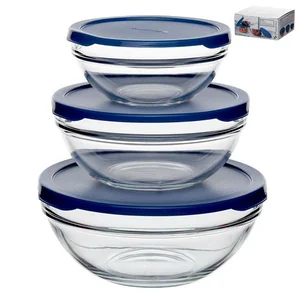 PASABAHCE Шефс емкость 3шт.(20;17:14см.) 97314B