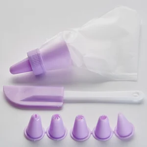 WEBBER Декоратор для крема с 6 насадками в наборе с лопаткой ВЕ-0338/2