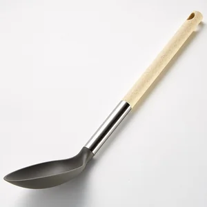 WEBBER Ложка поварская 34 см BE-1598Y Ecoline vanilla бежевая