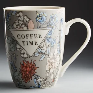 ROSARIO Кружка 340 мл Ф18-006L Цветы