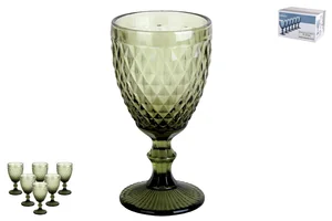 КОРАЛЛ Набор бокалов 1/6 350мл Гвент GB2604D1510DZS зеленый
