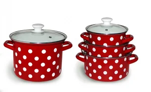 КМК Набор Белый горох 5-1 Люкс (красн.)