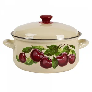 КМК Кастрюля 3л сфер.с об.с рис.(слон.) 61904-122/4.02-У4 (стеклянная крышка)