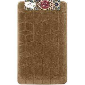 SHAHINTEX Коврик FREE STYLE 60*100 00-00004652 КАПУЧИНО 8