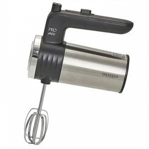 DELTA Миксер электрический 500 Вт DE-7703 нержавеющая сталь с черным