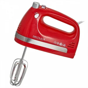 DELTA Миксер электрический 700 Вт DE-7705 красный