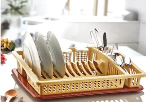 DD STYLE Сушилка для посуды Степ 07105 молочная