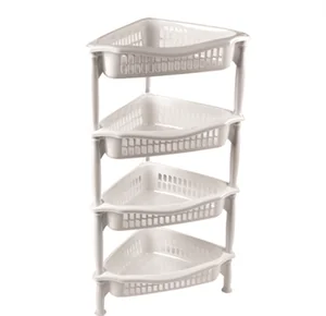 DD STYLE Этажерка 4 секции 04214 молочная