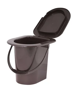 АЛЬТЕРНАТИВА Ведро-туалет 13л со съемной ручкой М6081