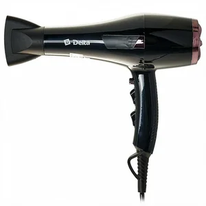 DELTA Фен 2000W LUX DL-0908 черный