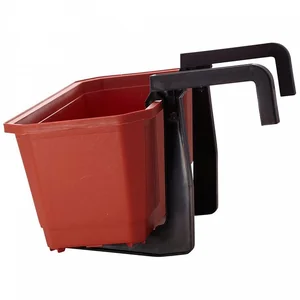 DELTA Кронштейны для балконных ящиков 2 штуки ING60004FЧР черные