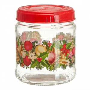 DELTA Банка для хранения 450 мл с крышкой ТВИСТ КОЛОКОЛЬЧИКИ