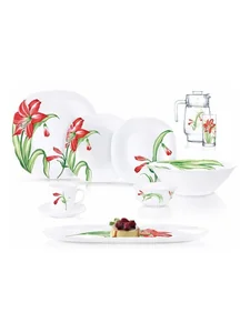 LUMINARC Набор столовый 46пр. Carine Iris N8587