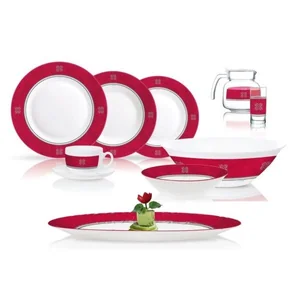 LUMINARC Набор столовый 46пр. Essence Rubis N4784