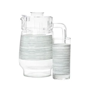 LUMINARC Набор для напитков 7пр. Brush mania granite Q6025